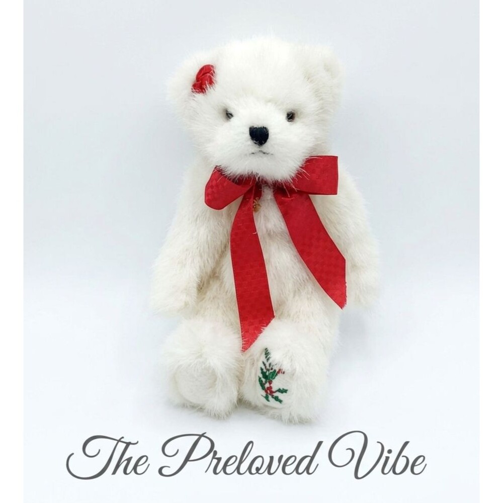Boyd's Bear 8 Inch Holiday B Bearsley Bear with Bow Plush
